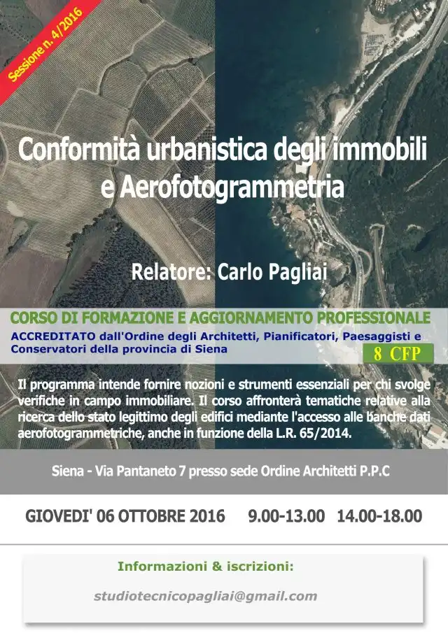 Corso Conformità urbanistica – 8 CFP Architetti