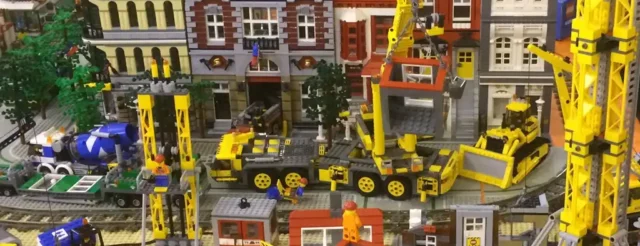 cantiere edile Lego costruzioni