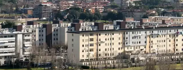 lottizzazione edifici residenziali periferia