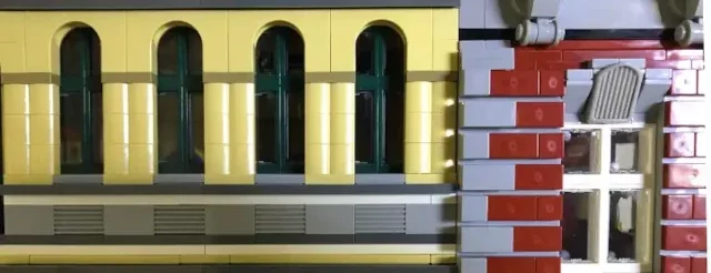 lego costruzioni edificio