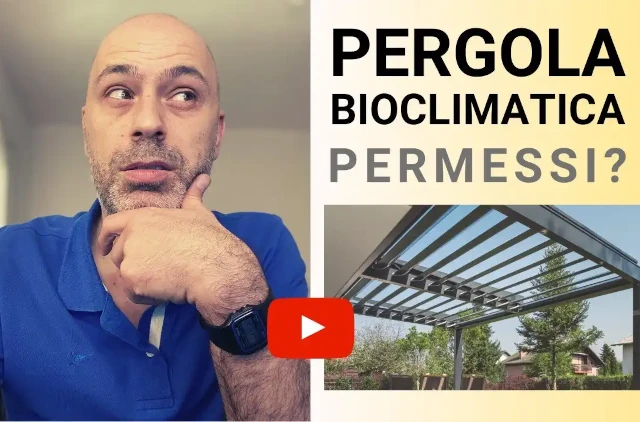 Pergola bioclimatica, richiede Permesso di Costruire ed equivale a tettoia