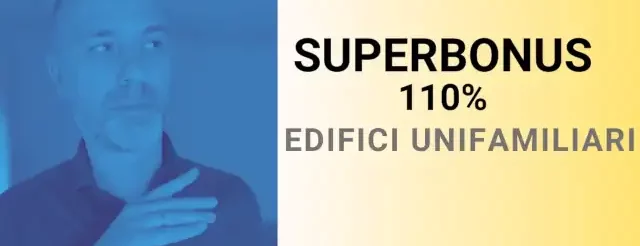 superbonus edifici unifamiliari