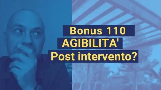 Abitabilità post opere Ecobonus e Sismabonus 110%