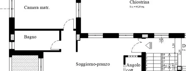 pianta appartamento