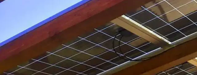 pergola fotovoltaica