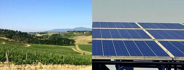 fotovoltaico in zona agricola e paesaggistica