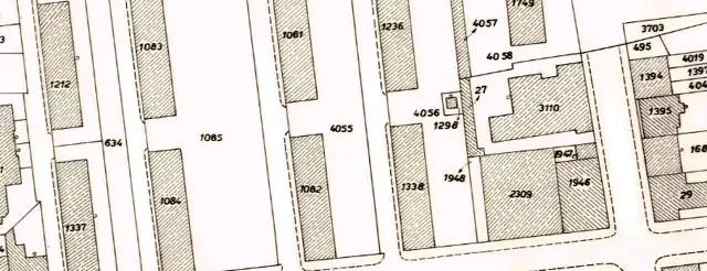 mappa catastale edifici quartiere ina casa