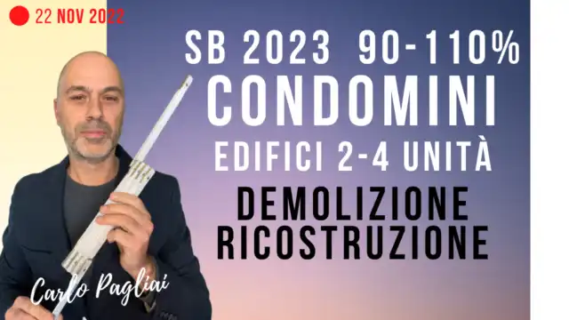 SB 90-110 al 25 Nov: Condomini + Edifici 2-4 unità immobiliari (Focus)