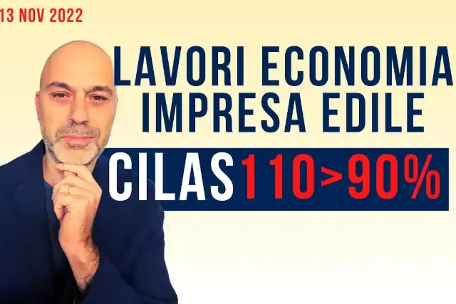 CILAS 110, esclusi Lavori in economia, obbligo Impresa edile