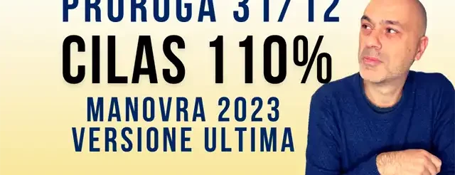 cila superbonus proroga 2023