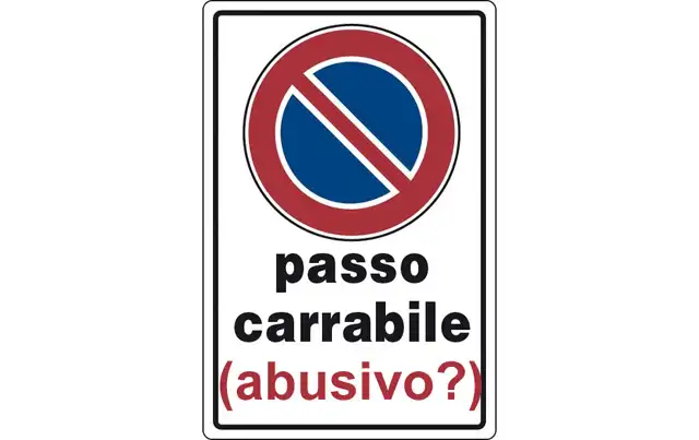 Passo carrabile presuppone destinazione d’uso autorimessa