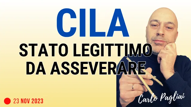 CILA e comunicazioni edilizie con Stato Legittimo asseverato