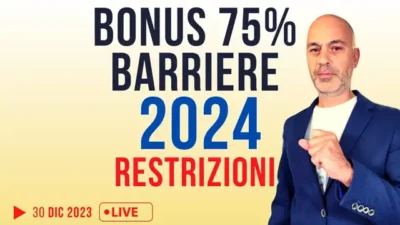 Bonus Barriere Architettoniche 75% 2024