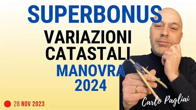 Aggiornamenti catastali post interventi legati al superbonus