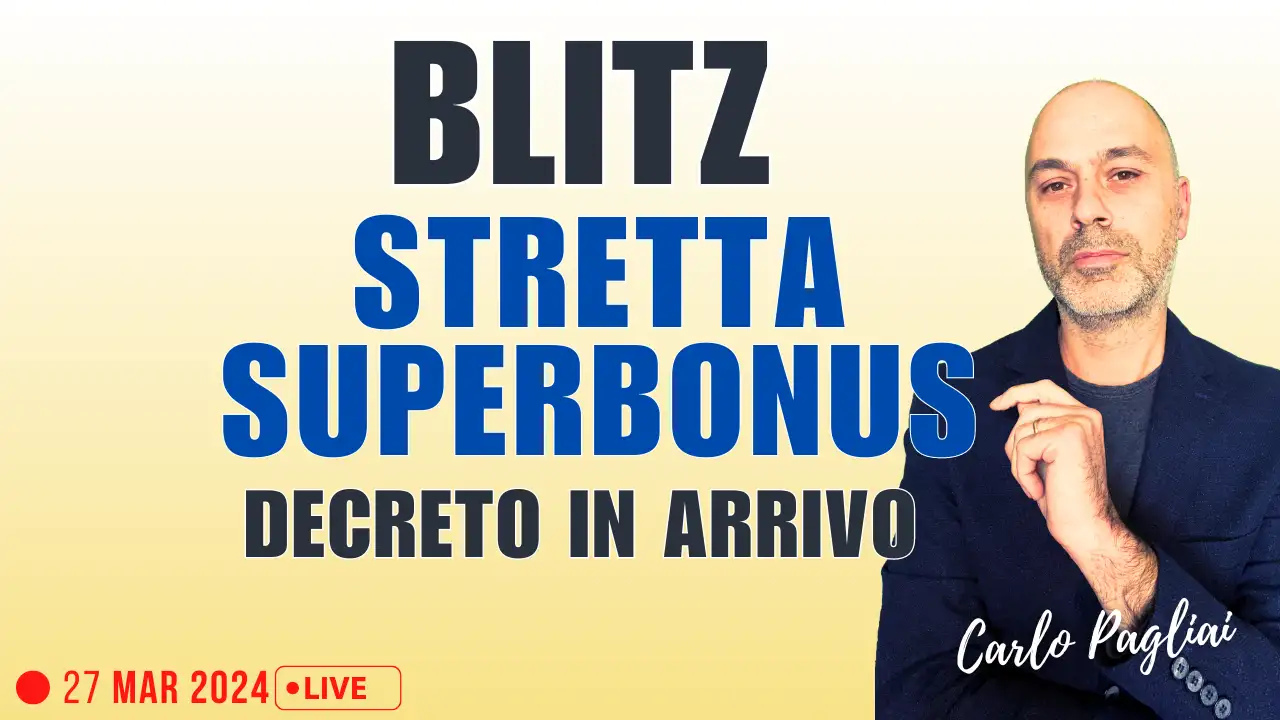 Superbonus, The End Cessione credito e sconto in fattura