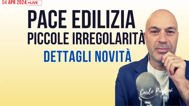 Salva Casa o Pace edilizia, dettagli novità (commento Live)