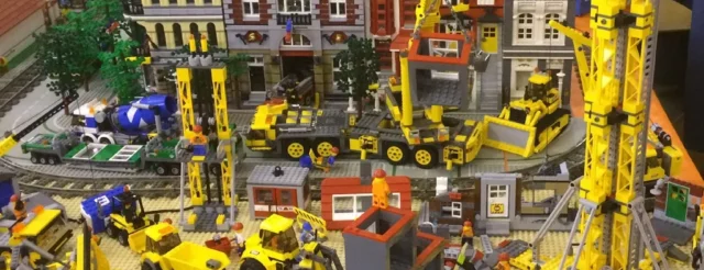 cantiere edilizio Lego