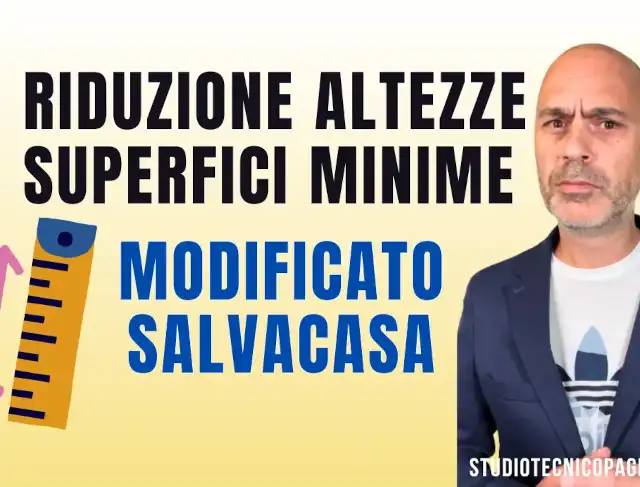 Riduzione Altezza 2,70 e Superfici monolocali, approvata Salva Casa