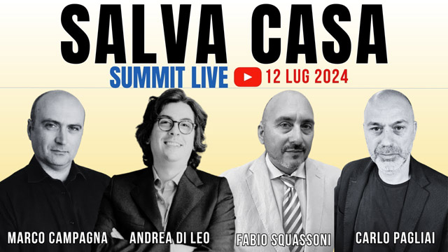 SALVA CASA SUMMIT Live 12 Lug ore 15.00