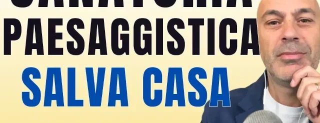 sanatoria paesaggistica salva casa