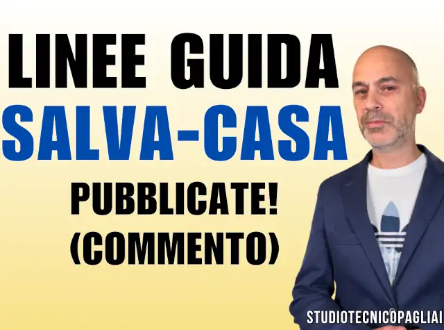 Linee Guida Salva Casa: analisi webinar